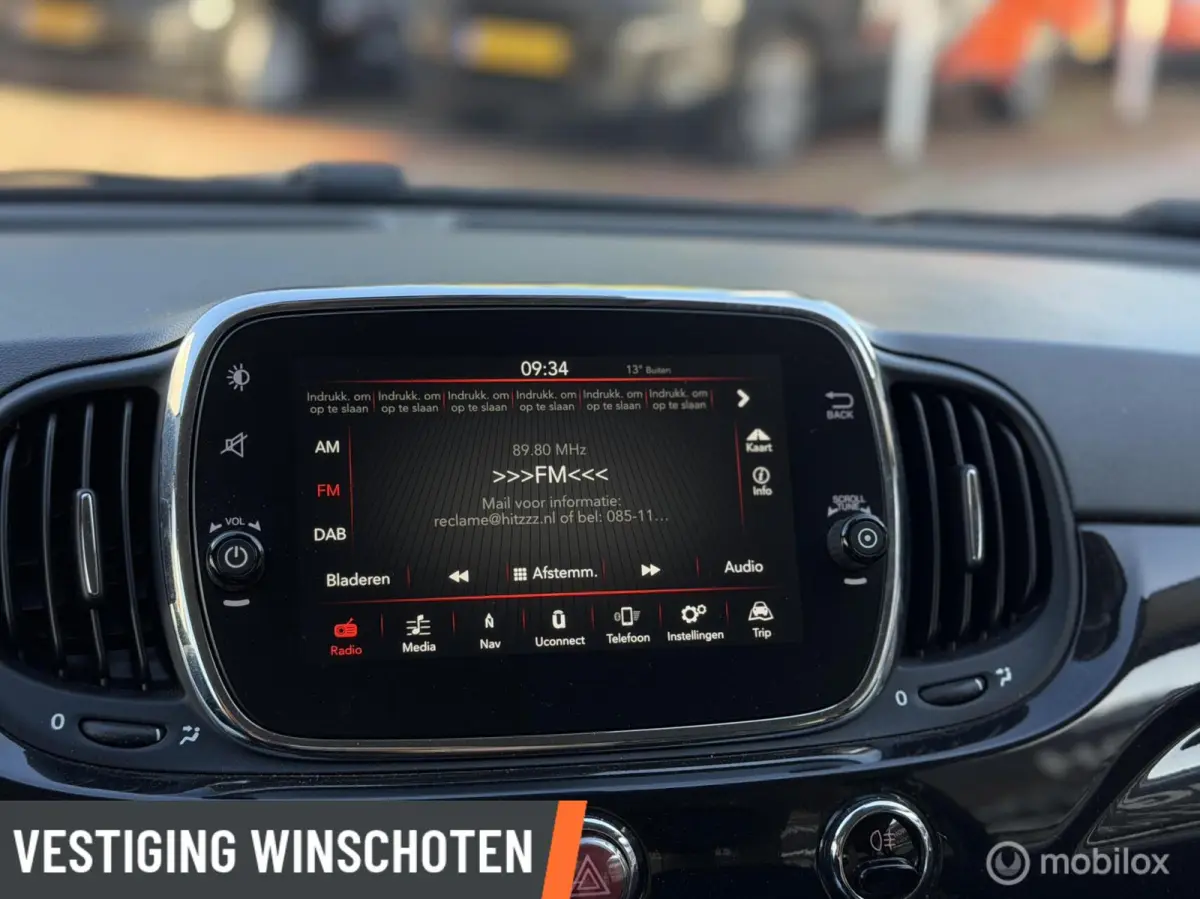 0.9 TwinAir Turbo Lounge Cabrio! | Cruise Control | Airco | Bluetooth |