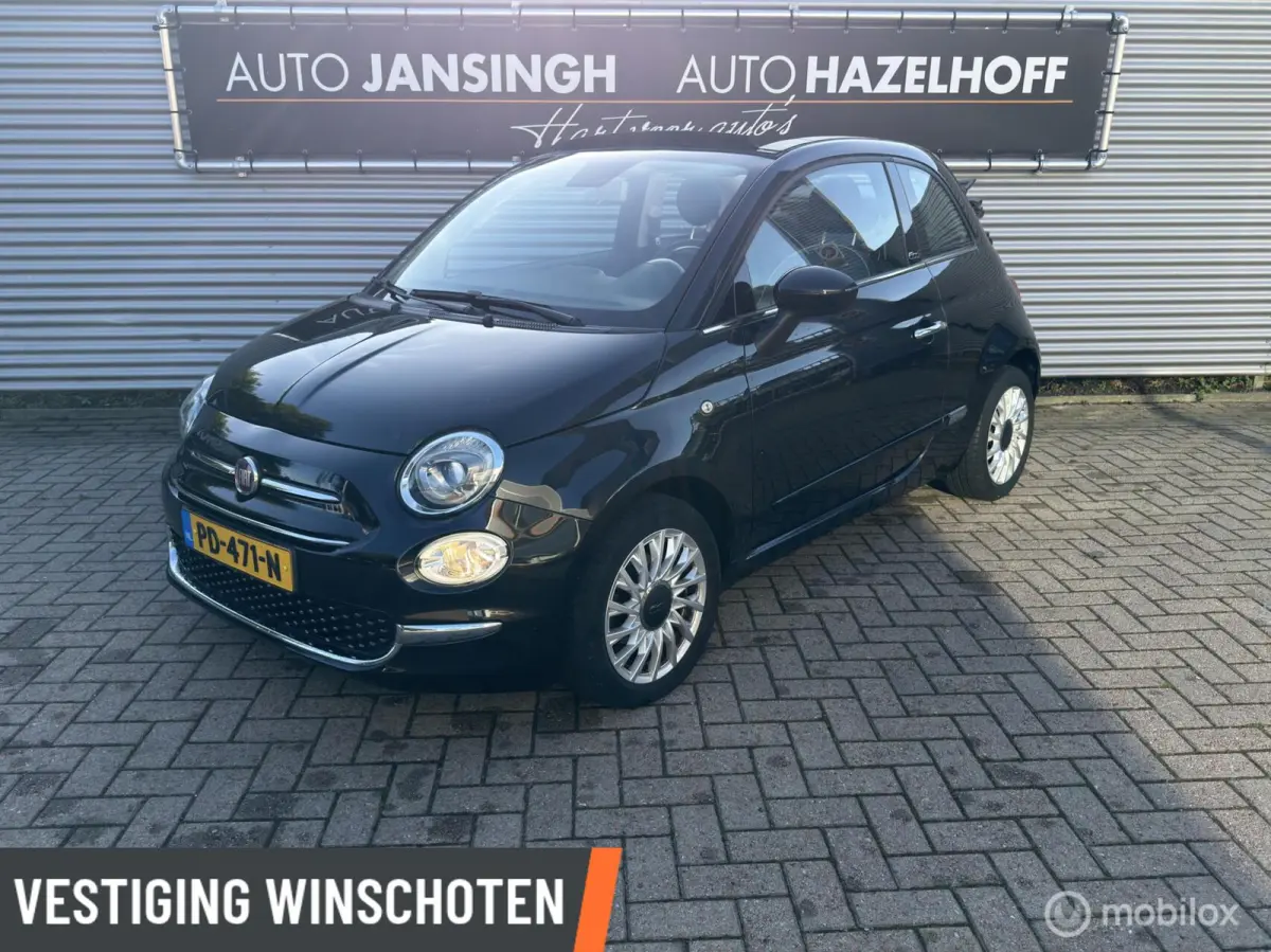 0.9 TwinAir Turbo Lounge Cabrio! | Cruise Control | Airco | Bluetooth |