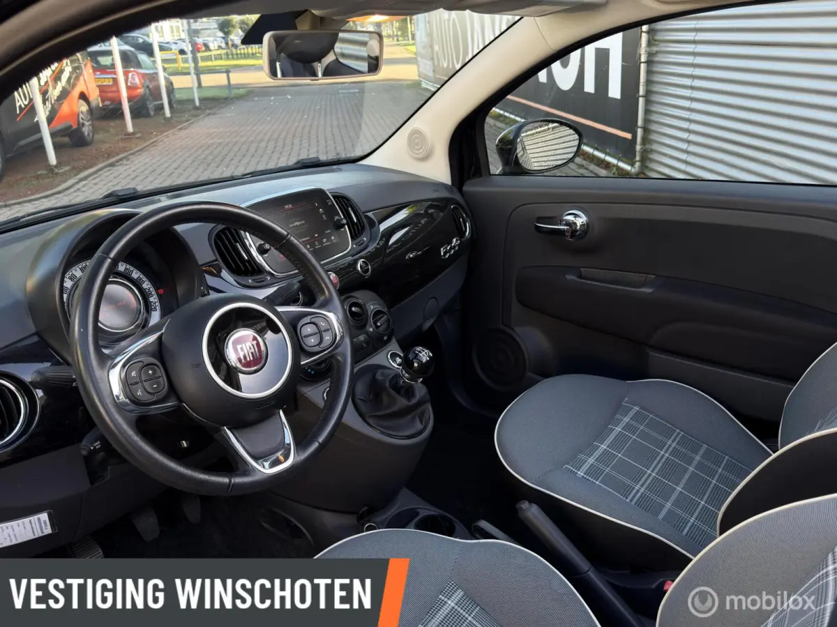 0.9 TwinAir Turbo Lounge Cabrio! | Cruise Control | Airco | Bluetooth |