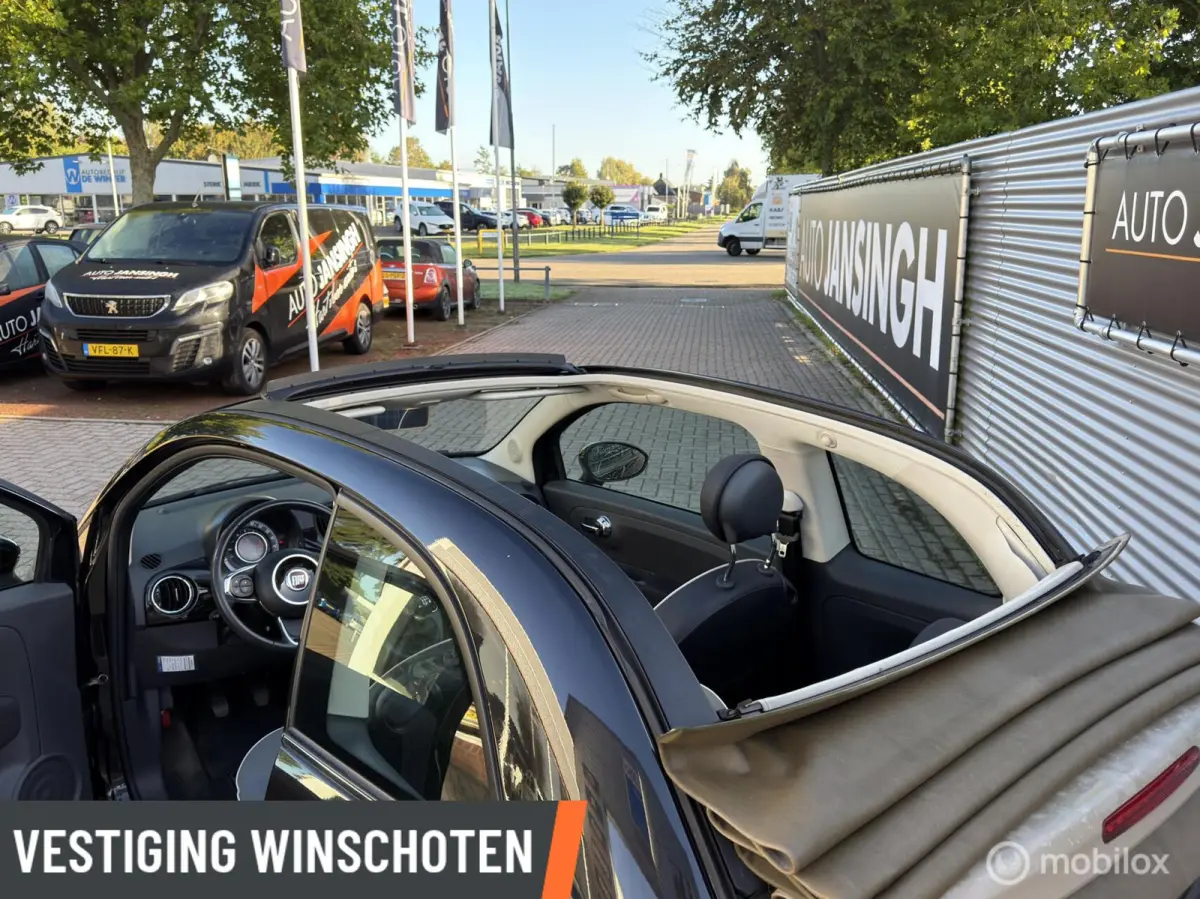 0.9 TwinAir Turbo Lounge Cabrio! | Cruise Control | Airco | Bluetooth |
