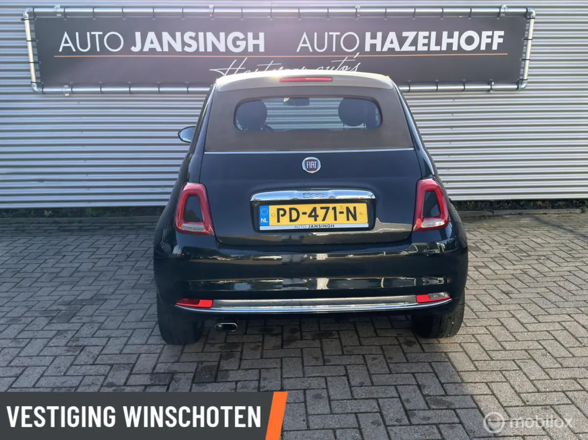0.9 TwinAir Turbo Lounge Cabrio! | Cruise Control | Airco | Bluetooth |