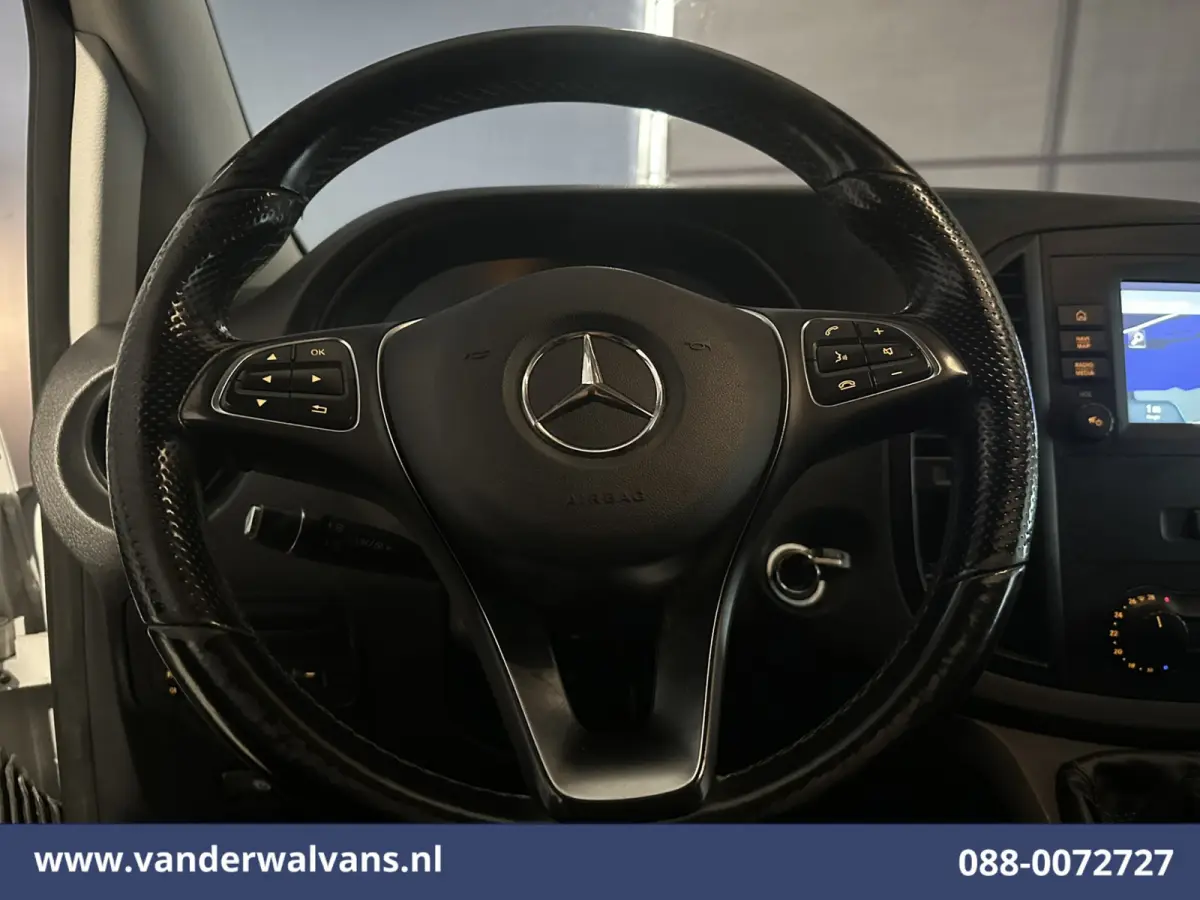 114 CDI 136pk L2H1 Euro6 Airco | Camera | Navigatie | Cruisecontrol | Apple Carplay Android Auto, Parkeersensoren, Bijrijdersbank, Bumper in de kleur.