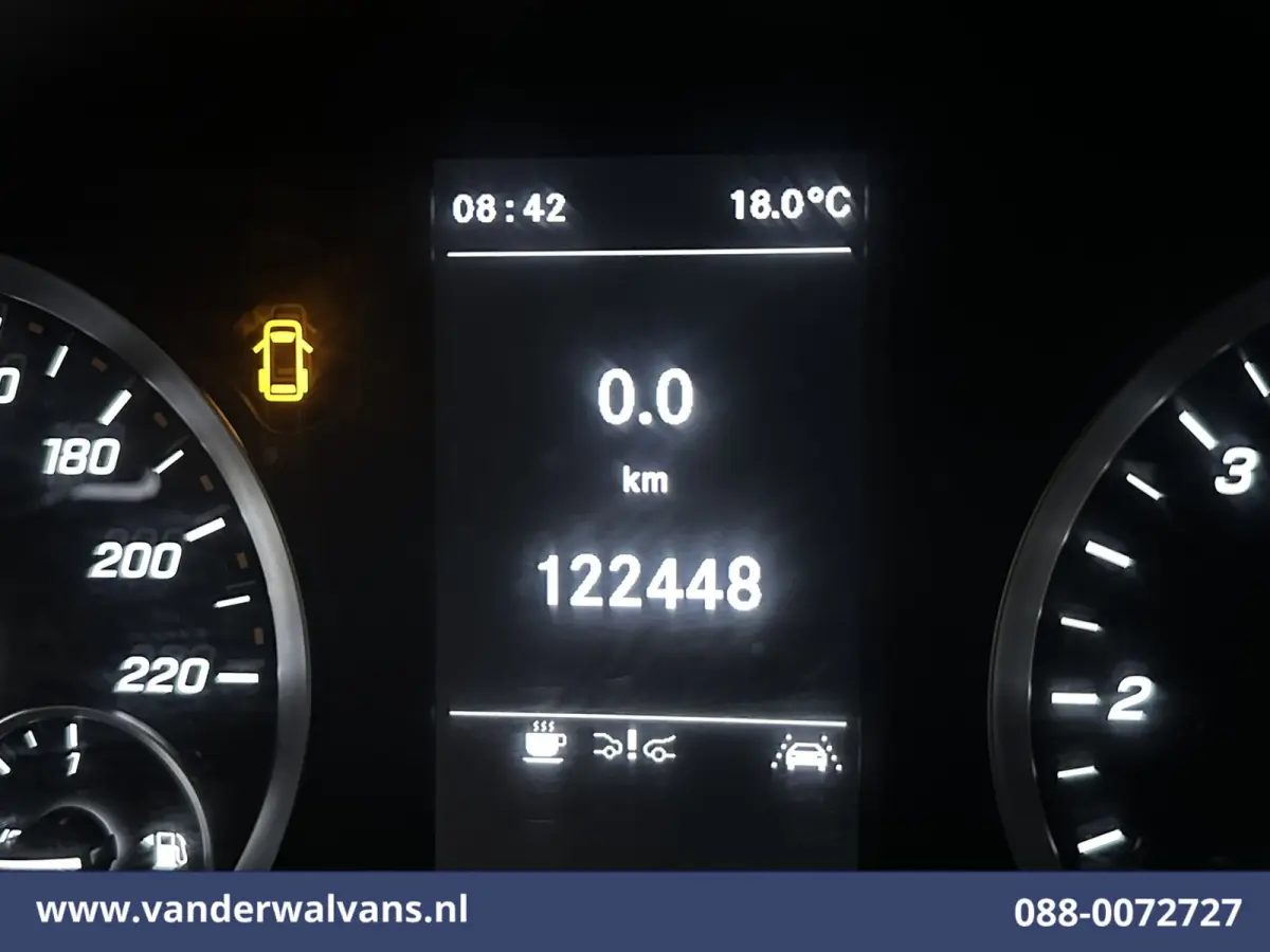 114 CDI 136pk L2H1 Euro6 Airco | Camera | Navigatie | Cruisecontrol | Apple Carplay Android Auto, Parkeersensoren, Bijrijdersbank, Bumper in de kleur.