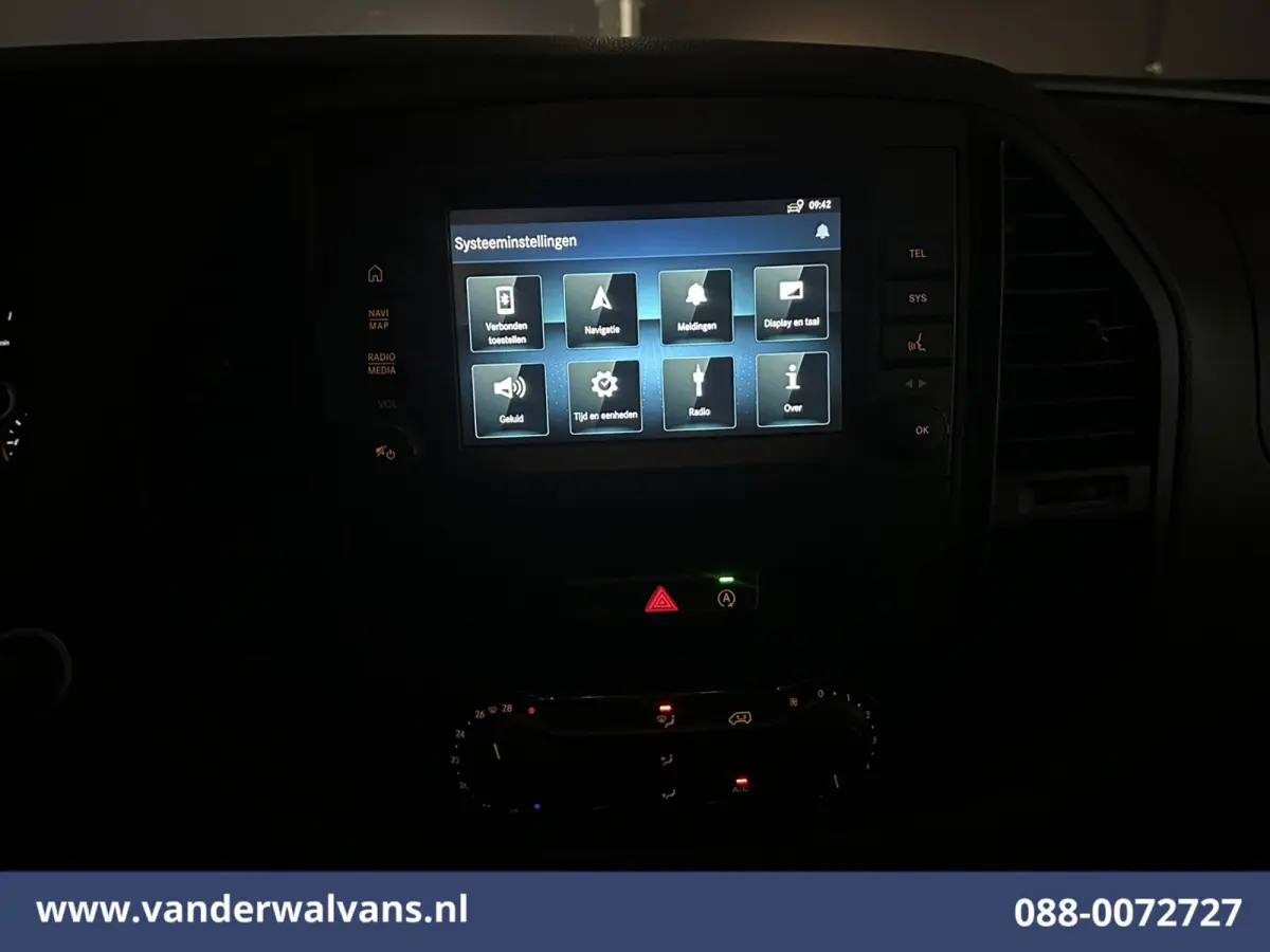 114 CDI 136pk L2H1 Euro6 Airco | Camera | Navigatie | Cruisecontrol | Apple Carplay Android Auto, Parkeersensoren, Bijrijdersbank, Bumper in de kleur.