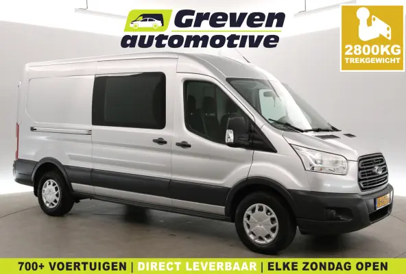2.0 TDCI L3H2 | 2800kg Trekgew. | Airco | Cruise | Camera | 3 Zits | Trekhaak | Parkeersens.