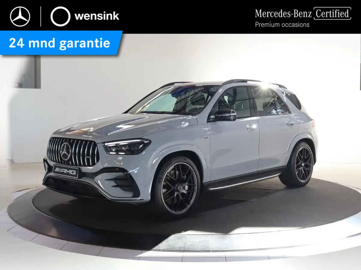 AMG 53 Hybrid 4MATIC+ | Alpin grau | Head up display | Panoramadak | Trekhaak | Multibeam | Winter pakket | Stoelkoeling |