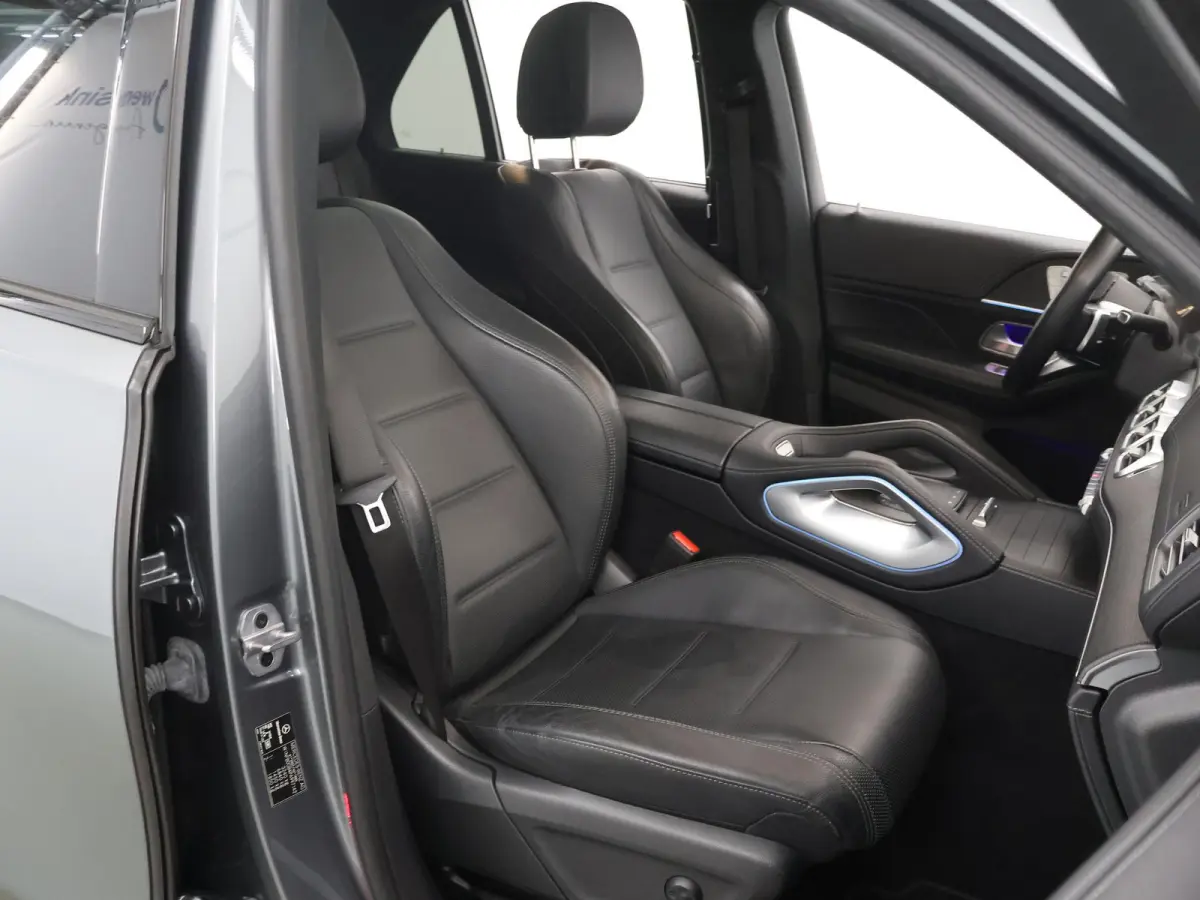 350 de 4MATIC AMG Line Premium Plus | Panoramadak | Luchtvering | Burmester | Treeplanken | Trekhaak | Nappaleder |