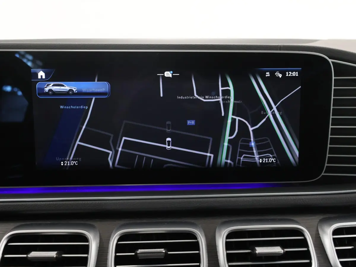 350 de 4MATIC AMG Line Premium Plus | Panoramadak | Luchtvering | Burmester | Treeplanken | Trekhaak | Nappaleder |