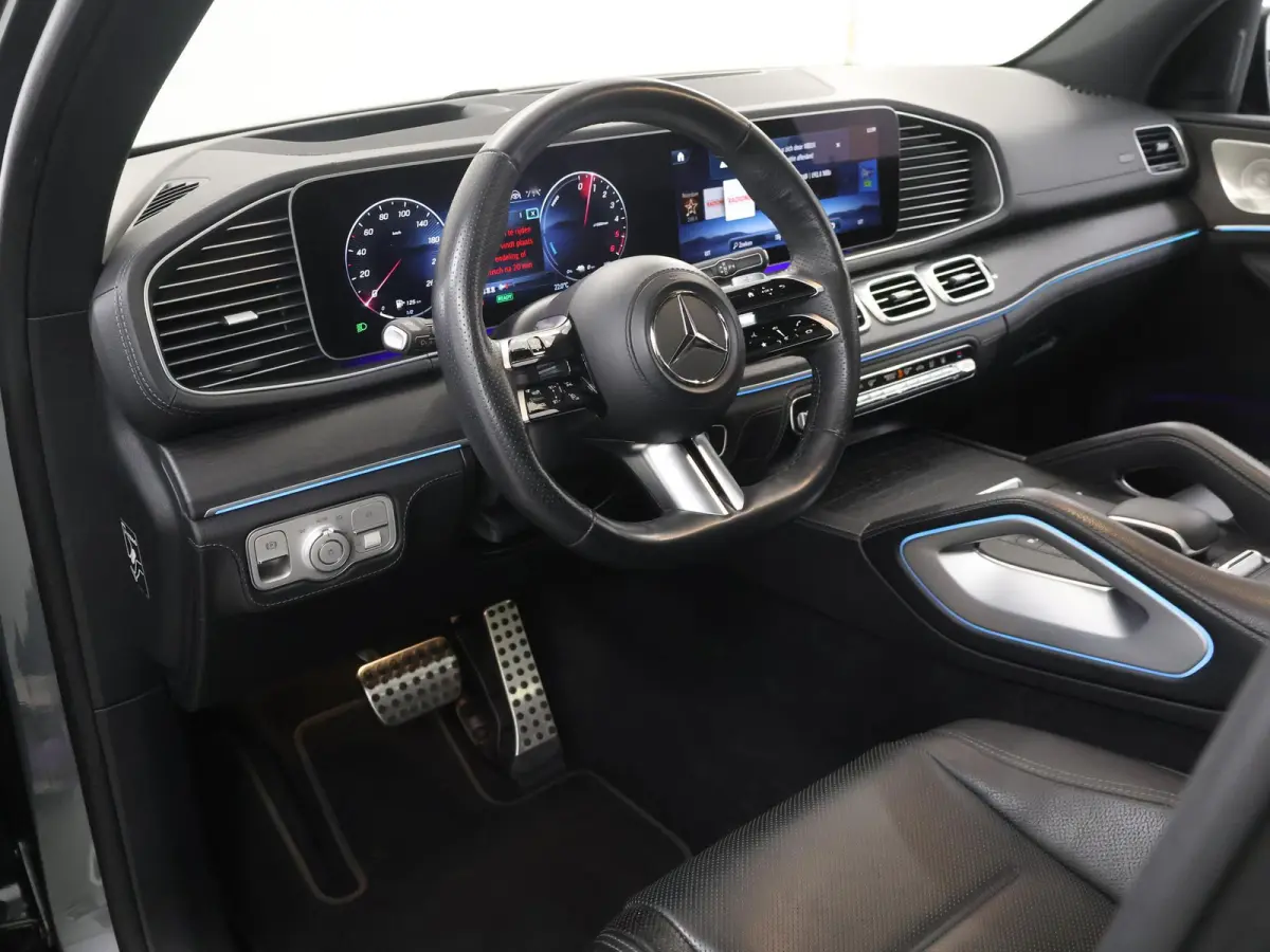 350 de 4MATIC AMG Line Premium Plus | Panoramadak | Luchtvering | Burmester | Treeplanken | Trekhaak | Nappaleder |