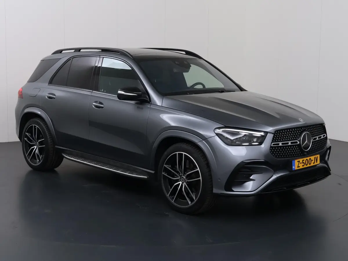 350 de 4MATIC AMG Line Premium Plus | Panoramadak | Luchtvering | Burmester | Treeplanken | Trekhaak | Nappaleder |