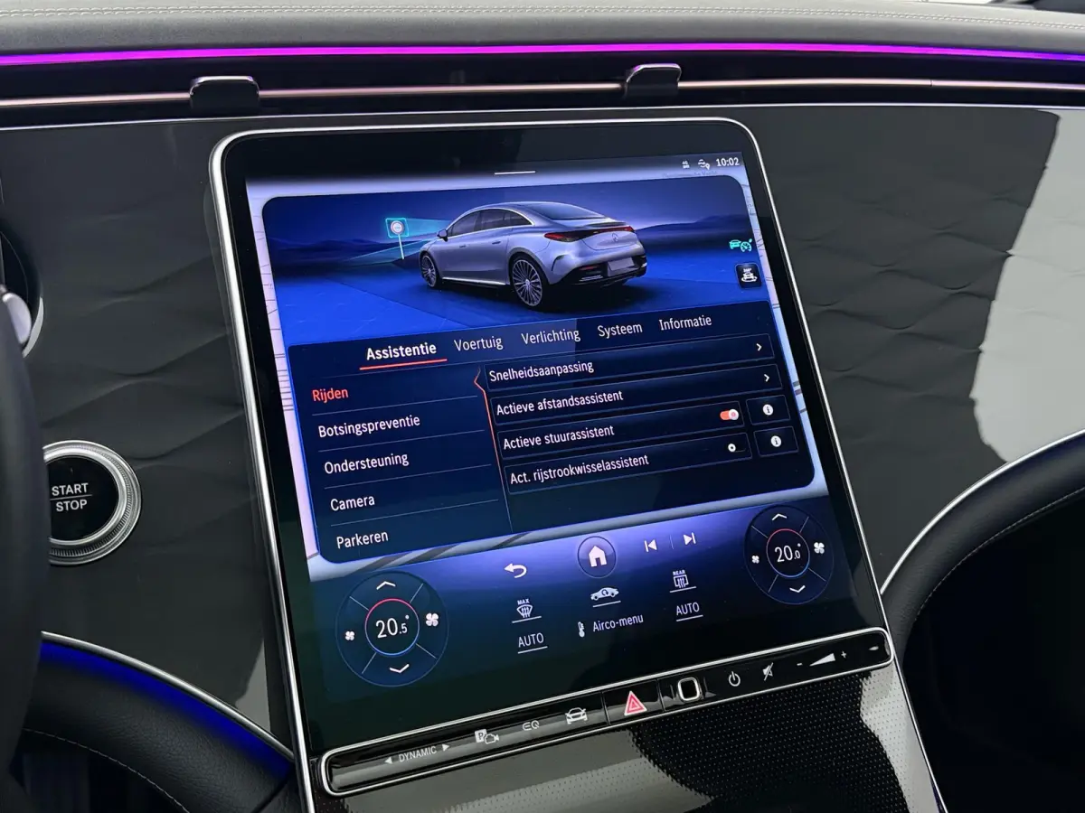 350+ Launch Edition Luxury Line 91 kWh | Luchtvering | Burmester | Head Up display | Panoramadak | HD Led koplampen | Memory | 360 graden camera | Actieve sfeerverlichting |