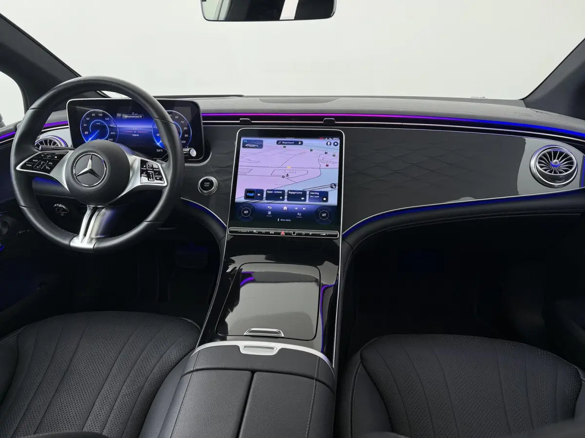 350+ Launch Edition Luxury Line 91 kWh | Luchtvering | Burmester | Head Up display | Panoramadak | HD Led koplampen | Memory | 360 graden camera | Actieve sfeerverlichting |