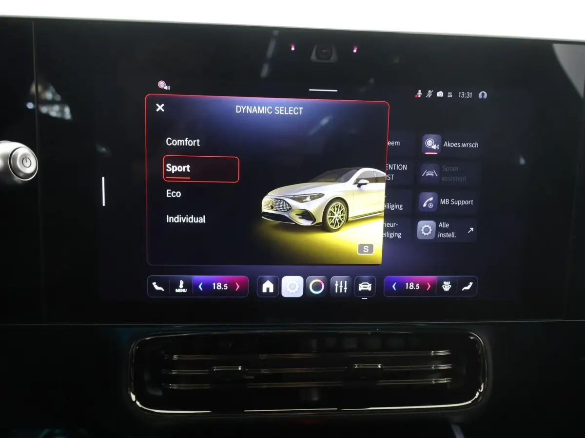 250+ Launch Edition 85.5 kWh | Night | Panoramadak | Stoelverwarming | DISTRONIC | Achteruitrijcamera | Dodehoekassistent | Trekhaak |