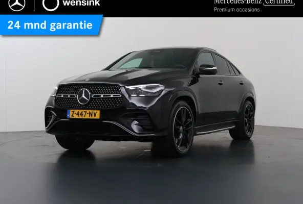 350 de 4MATIC AMG Line Premium Plus | Luchtvering | Night | Panoramadak | Trekhaak | Burmester | Headup | Treeplanken | Zwart leer |