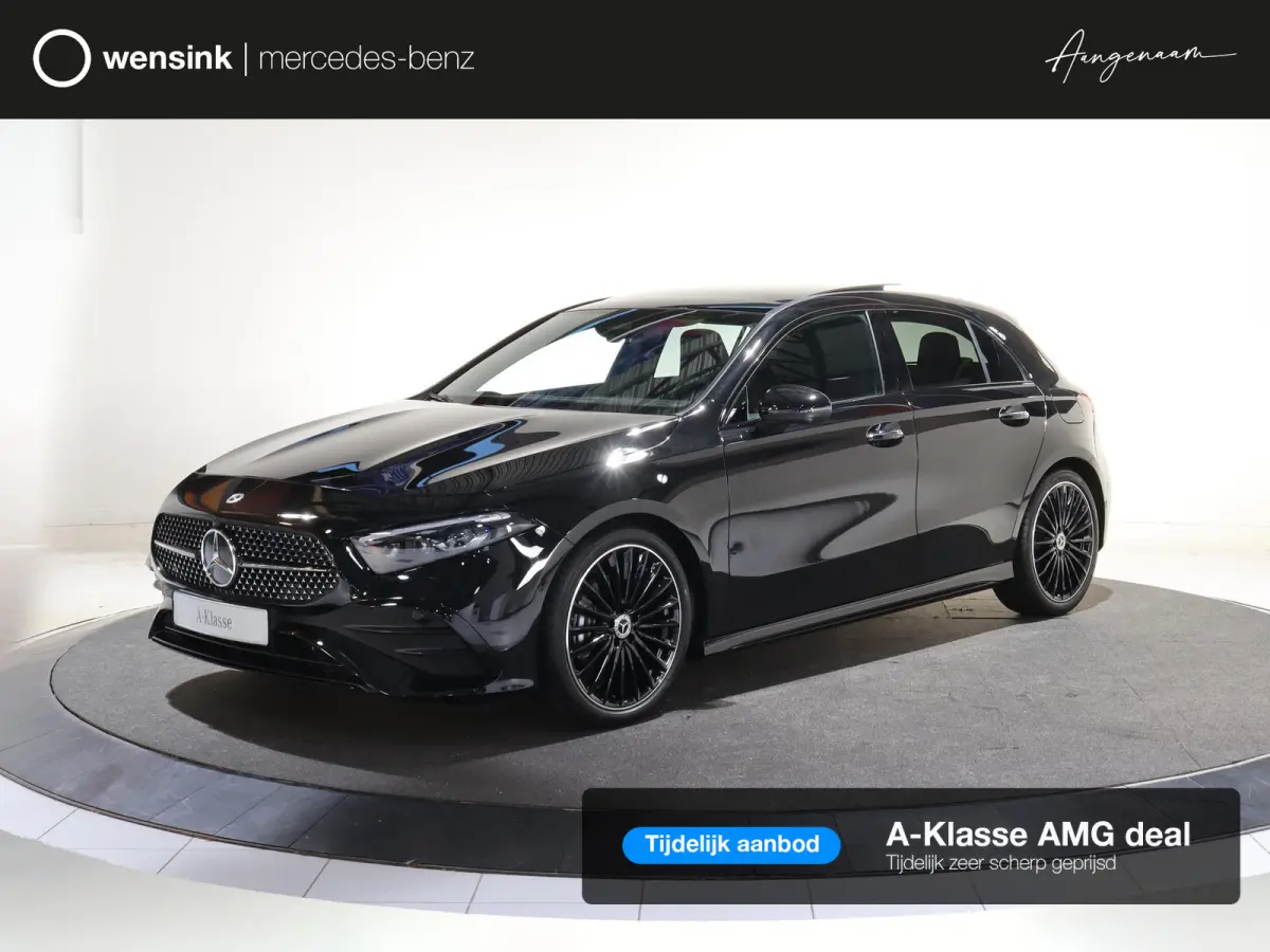 180 Business Solution AMG | Panoramaschuifdak | Premium Plus | 19”AMG-velgen | Head-up display | Dodehoekassistent |