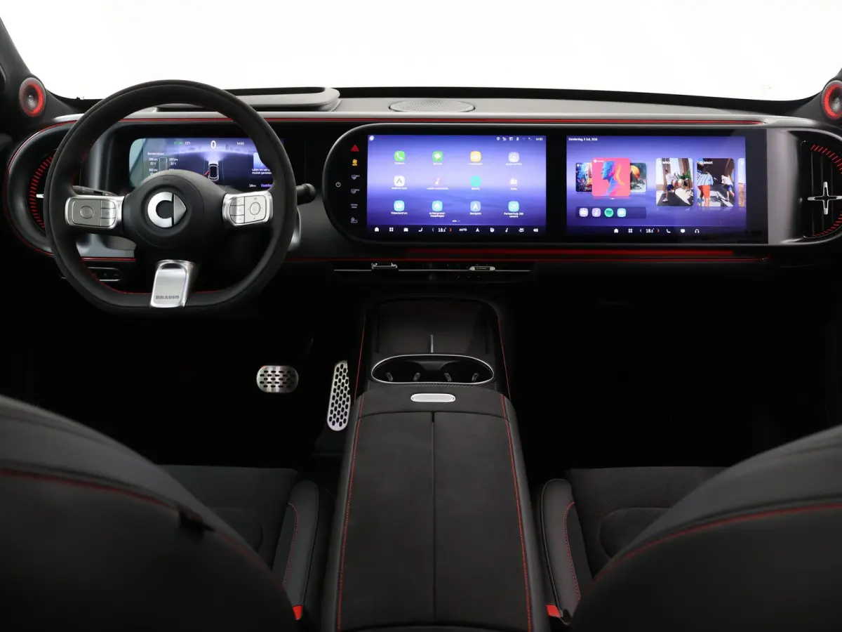 Brabus 100 kWh | 646 PK! | Drive Pilot | Stuurwiel- & Stoelverwarming voor- & achterin | Head-Up Display | Sennheiser Audio | Panoramadak | 3e display |