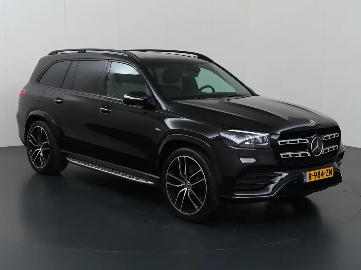 450 4MATIC Premium Plus | 7-persoons | AMG | Night | Luchtvering | Trekhaak | Treeplanken | 23" lichtmetalen velgen | Keyless |