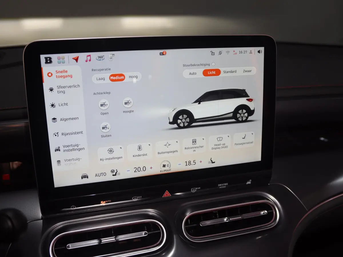 BRABUS 66 kWh | 428 pk | Panoramadak | 360 Camera | Keyless Entry | Memory | Cyber Spark LED | Smart Drive Pilot | BRABUS Mode |