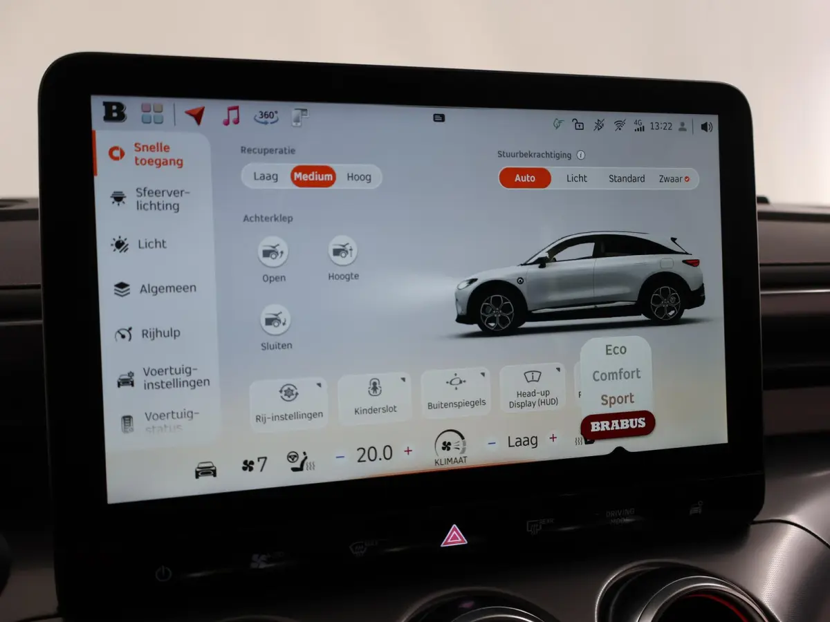 BRABUS 66 kWh | Panoramadak | Elektrische achterklep | Stoelverwarming |