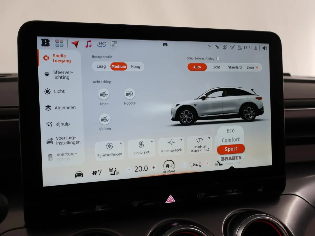 BRABUS 66 kWh | Panoramadak | Elektrische achterklep | Stoelverwarming |