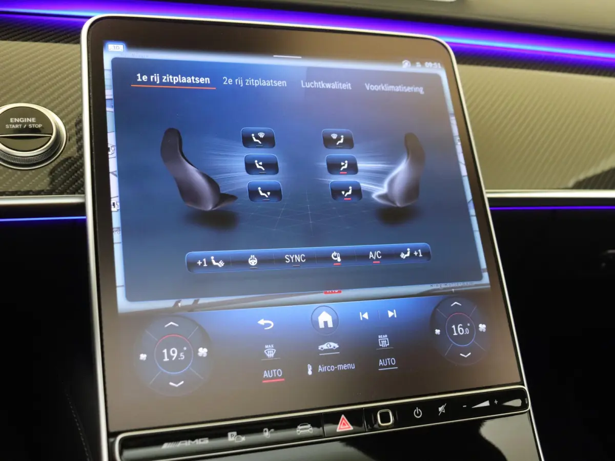 AMG 63 S E Performance / Panoramadak/ Carbon int+ext/ Burmester 4D/ Entertainment/ 21 inch/ Zéér compleet