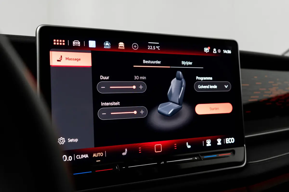 1.5 TSI eHybrid 204PK DSG-6 Elegance | TREKHAAK | AUTO. A. KLEP | 360 CAMERA | NAVIGATIE | LED MATRIX | MASSAGE VOORSTOELEN