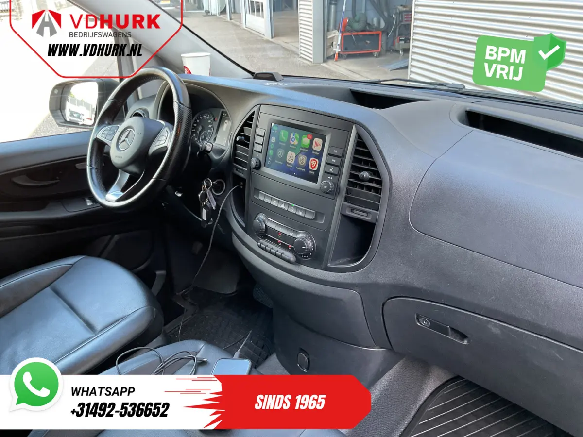 116 CDI Aut. L3 LED/ Carplay/ Standkachel/ Stoelverw./ Navi/ Camera/ Cruise/ 16’LMV/ PDC/ Trekhaak