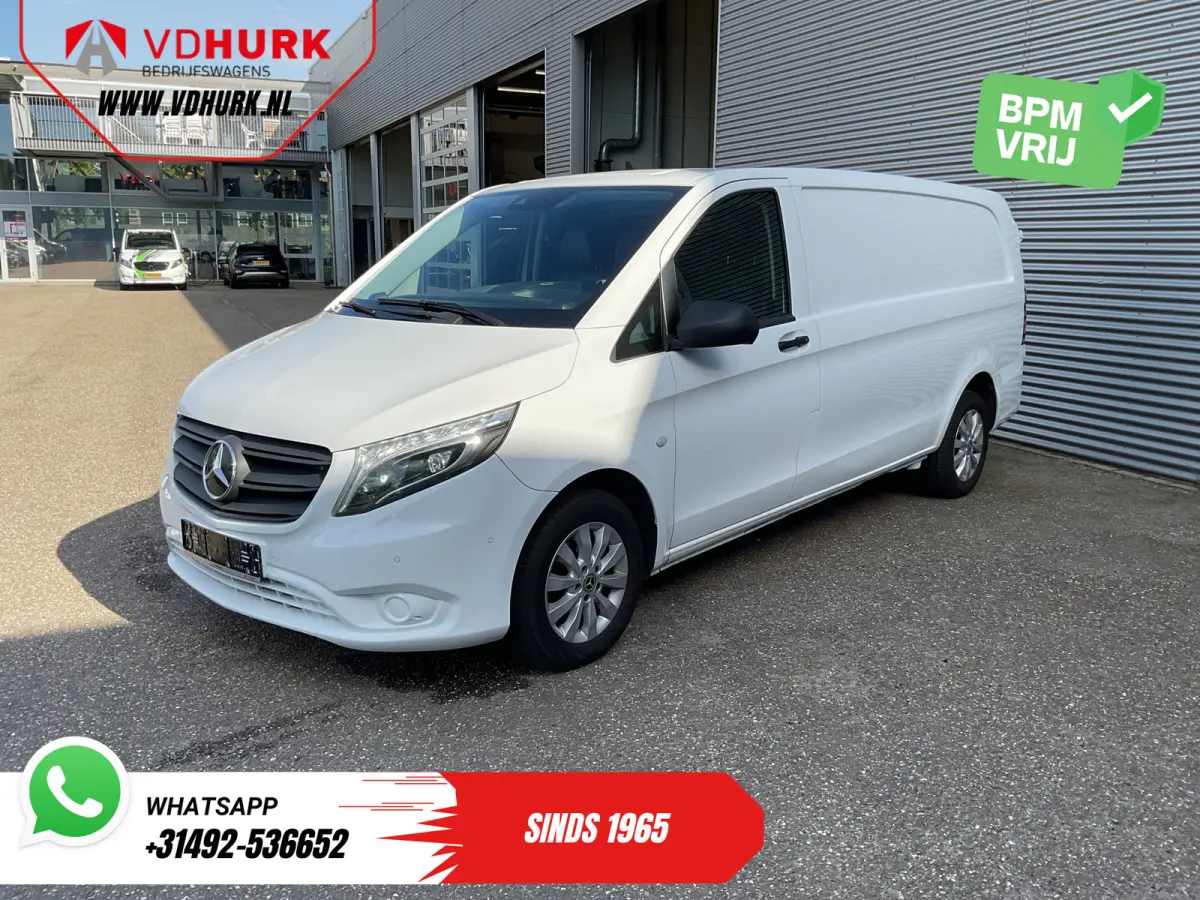 116 CDI Aut. L3 LED/ Carplay/ Standkachel/ Stoelverw./ Navi/ Camera/ Cruise/ 16’LMV/ PDC/ Trekhaak