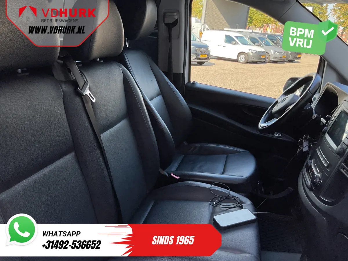 116 CDI Aut. L3 LED/ Carplay/ Standkachel/ Stoelverw./ Navi/ Camera/ Cruise/ 16’LMV/ PDC/ Trekhaak