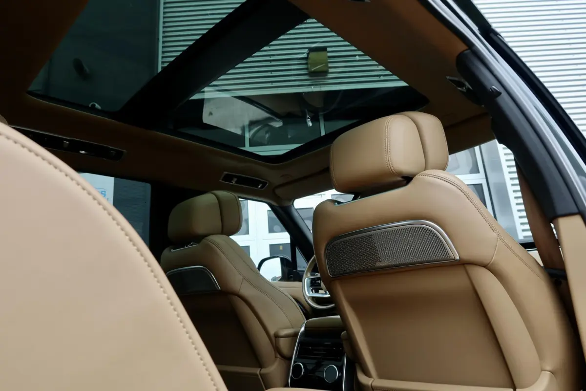 D350 LWB Autobiography 7p. Belgravia Green | Cognac Leder | BTW