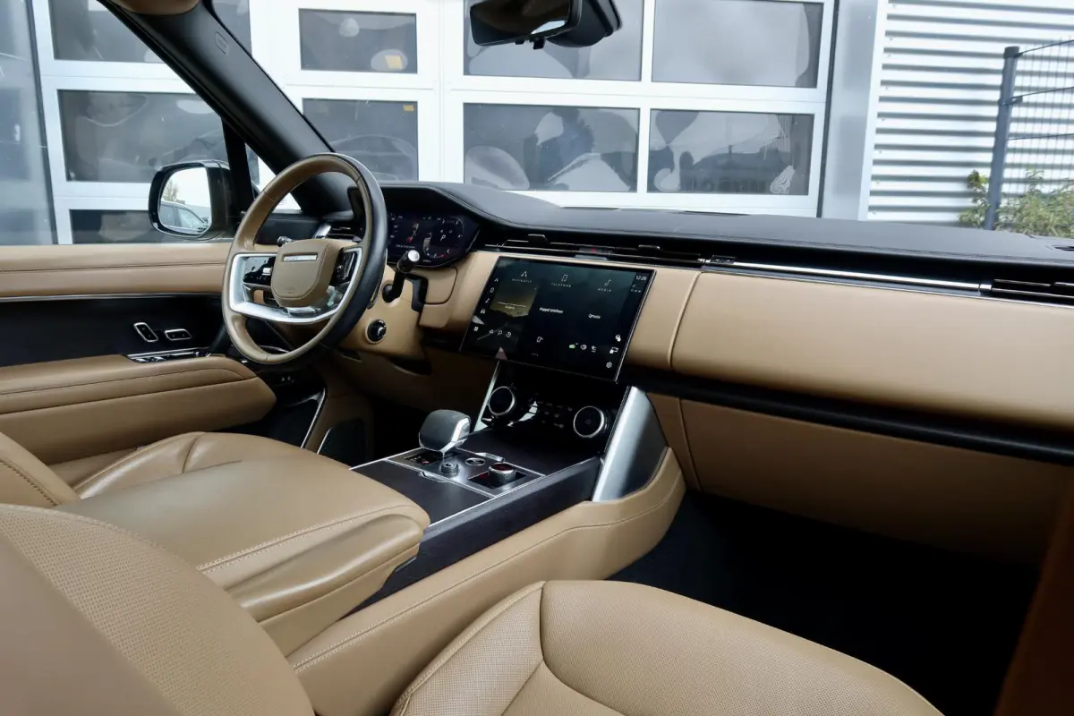 D350 LWB Autobiography 7p. Belgravia Green | Cognac Leder | BTW