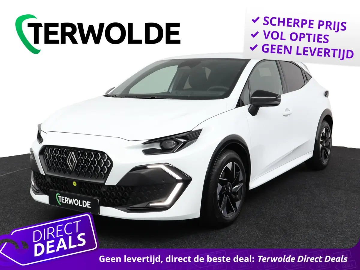 techno full hybrid E-Tech 160 pk | pack winter, safety & parking | all-season banden | verlenging connected services openR link met vijf jaar |