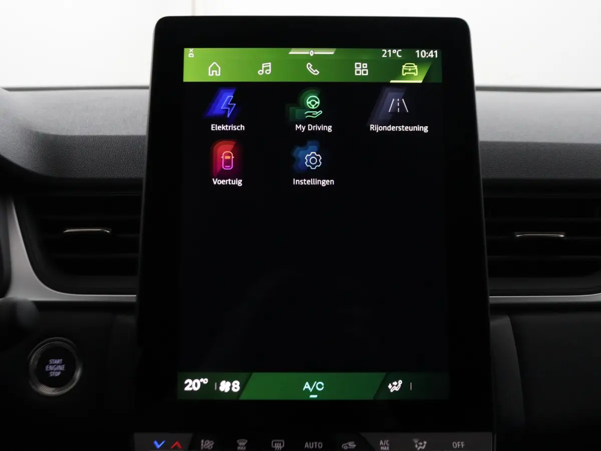 evolution full hybrid E-Tech 160 | pack navigation |