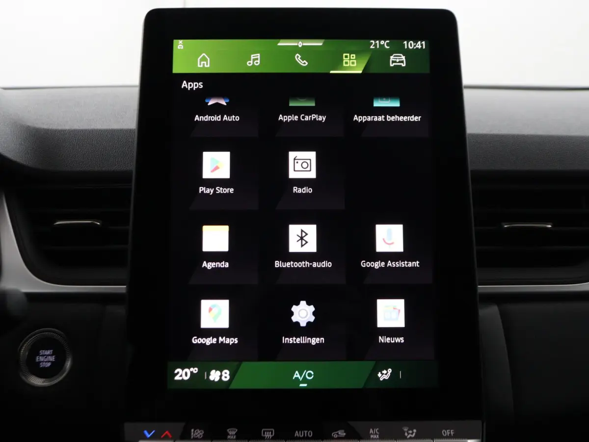evolution full hybrid E-Tech 160 | pack navigation |