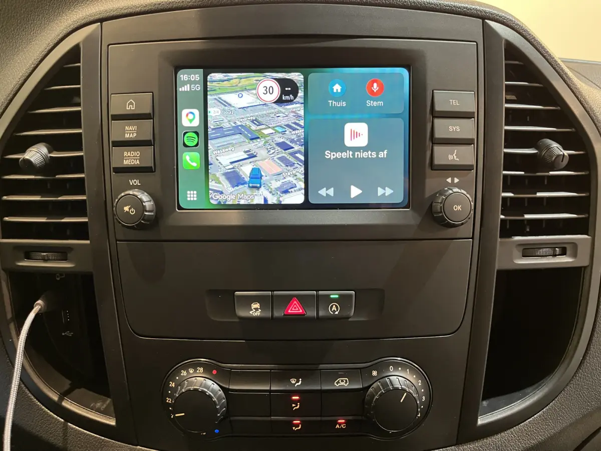 116 CDI XL Servicebus / Sortimo Inrichting / Euro 6 / Airco / CarPlay / Camera / Cruise Control / Navigatie / Klep / 3-Zits /