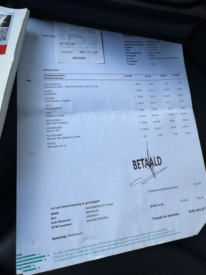 2.0 TDI S-line / Aut /Sport leder / Bi-Xenon / Stl verw / Navi / Top onderhouden!
