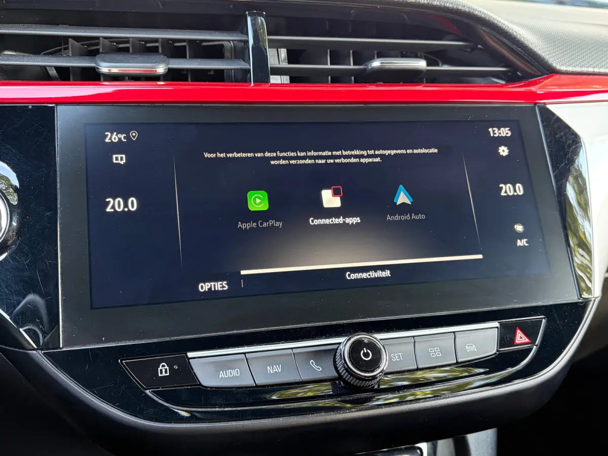 1.2 Turbo 100 PK GS Line | TREKHAAK AFNB.| NAVIGATIE + APPLE CARPLAY/ANDROID AUTO| KEYLESS ENTRY & START| GROOT MULTIMEDIA SCHERM| DRAADLOZE TELEFOONLADER| ELEC. CLIMATE CONTROL| DAB| LED| E