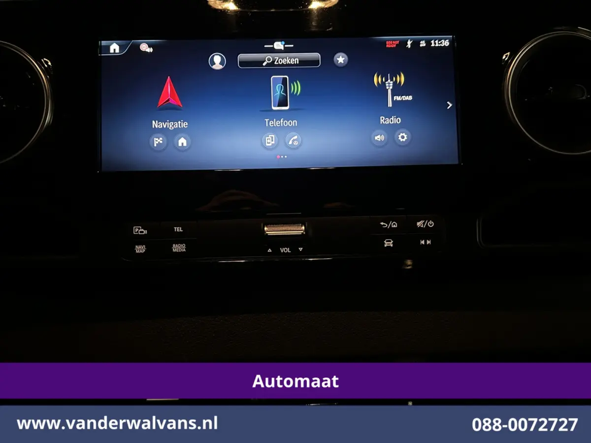 317 CDI 170pk 9G-Tronic Automaat L2H2 Euro6 Airco | Camera | Navigatie | LED | Cruisecontrol | Stoelverwarming Chauffeursstoel, Parkeersensoren, Bijrijdersbank