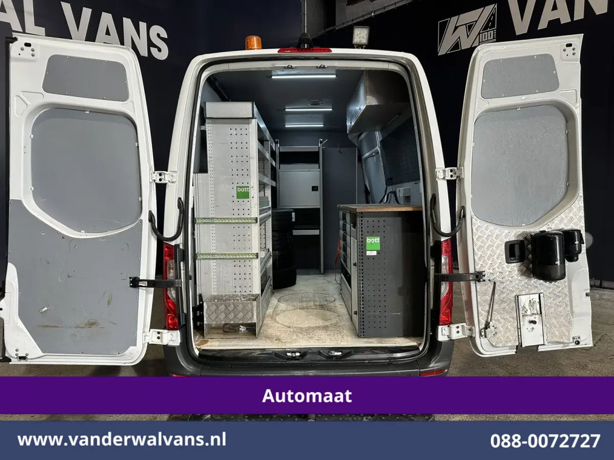 317 CDI 170pk 9G-Tronic Automaat 3500kg Trekhaak L2H2 Inrichting Euro6 Airco | Camera | Omvormer | Cruisecontrol | Apple Carplay Android Auto, Parkeersensoren