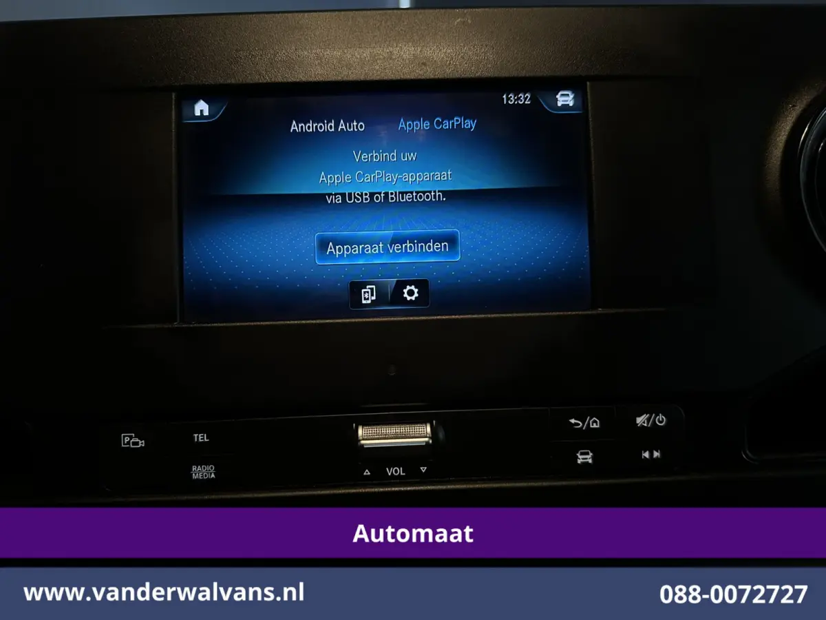 317 CDI 170pk 9G-Tronic Automaat 3500kg Trekhaak L2H2 Inrichting Euro6 Airco | Camera | Omvormer | Cruisecontrol | Apple Carplay Android Auto, Parkeersensoren