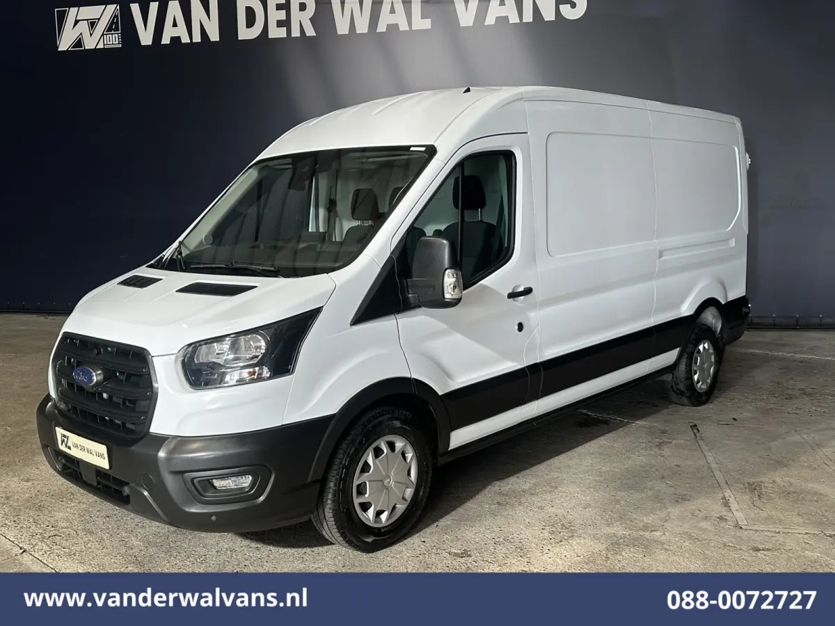 2.0 TDCI 130pk L3H2 Euro6 Airco | Camera | Navigatie | Cruisecontrol | Stoelverwaming Verwarmde voorruit, Elektrisch verstelbare bestuurdersstoel, Parkeersensoren, Bijrijdersbank