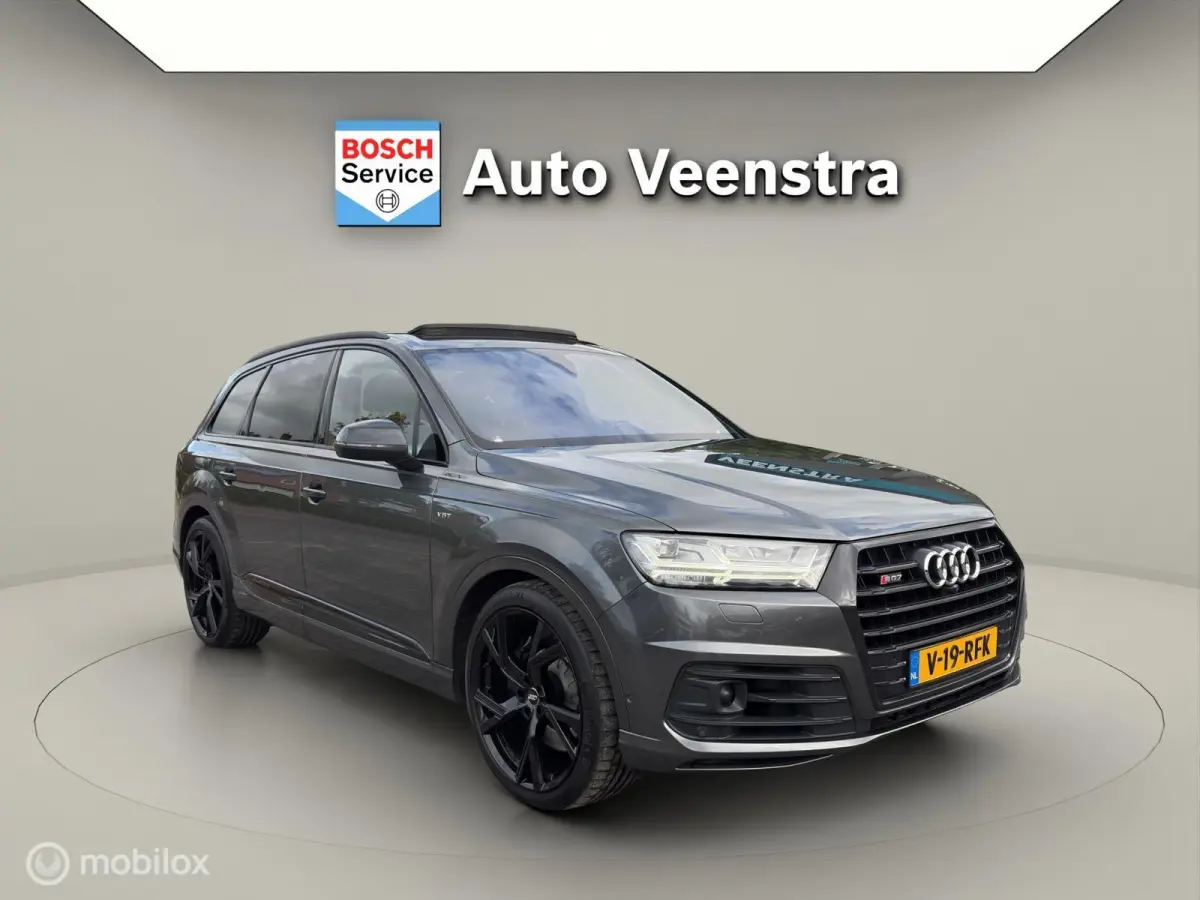 SQ7 4.0 TDI quattro|GRIJSKENTEKEN|BOMVOL|B&O|SOFT CLOSE