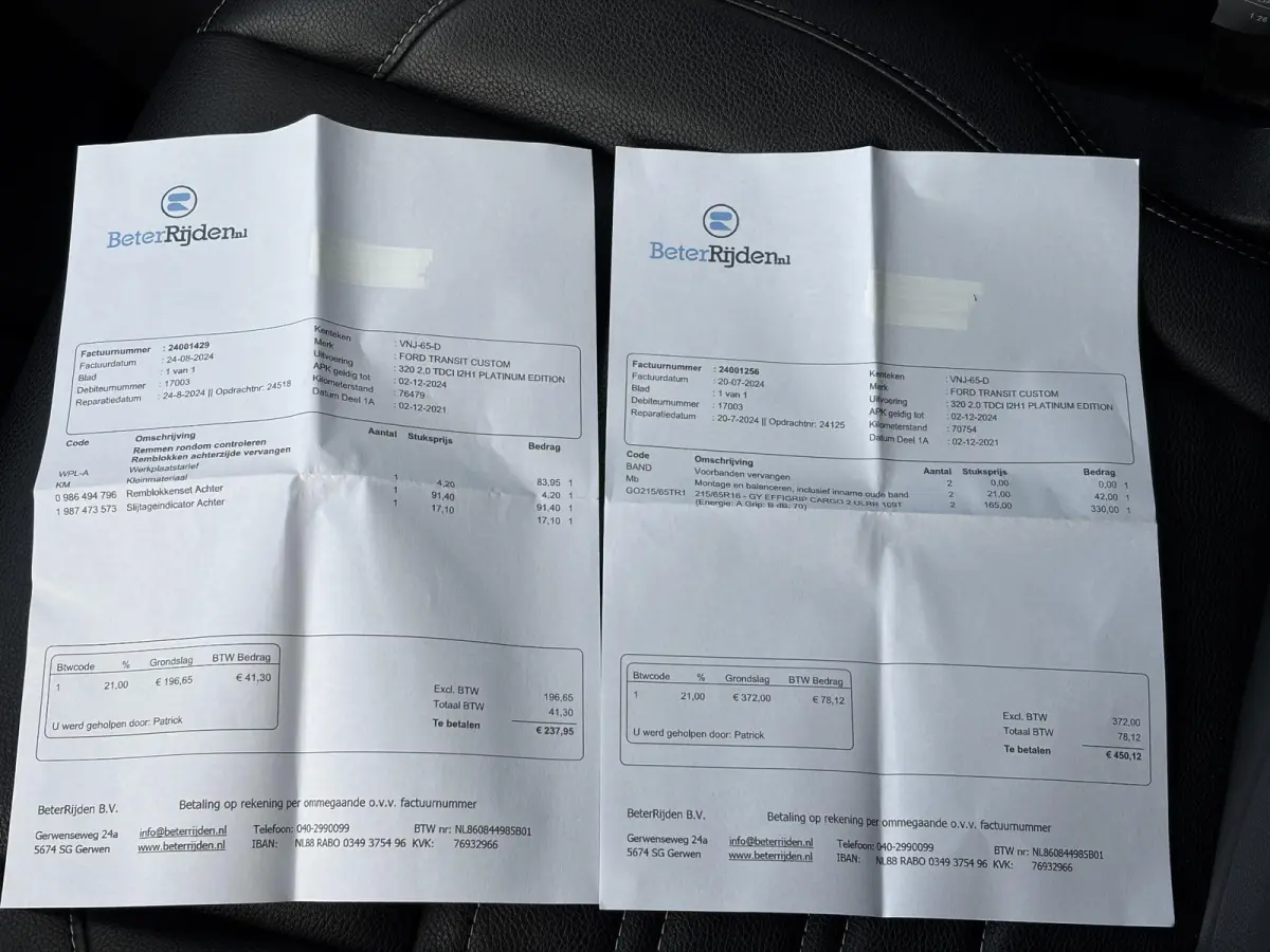 320 2.0 TDCI L2H1*PLATINUM*DC*2X SCHUIF*HAAK*VOL!*