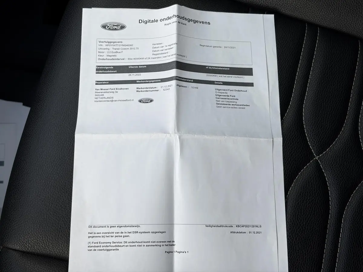 320 2.0 TDCI L2H1*PLATINUM*DC*2X SCHUIF*HAAK*VOL!*