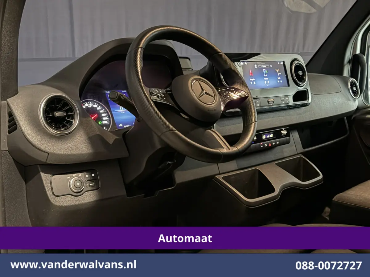 317 CDI 170pk 9G-Tronic Automaat L2H2 Euro6 Airco | Camera | Navigatie | LED | Cruisecontrol | Stoelverwarming Chauffeursstoel, Parkeersensoren, Bijrijdersbank