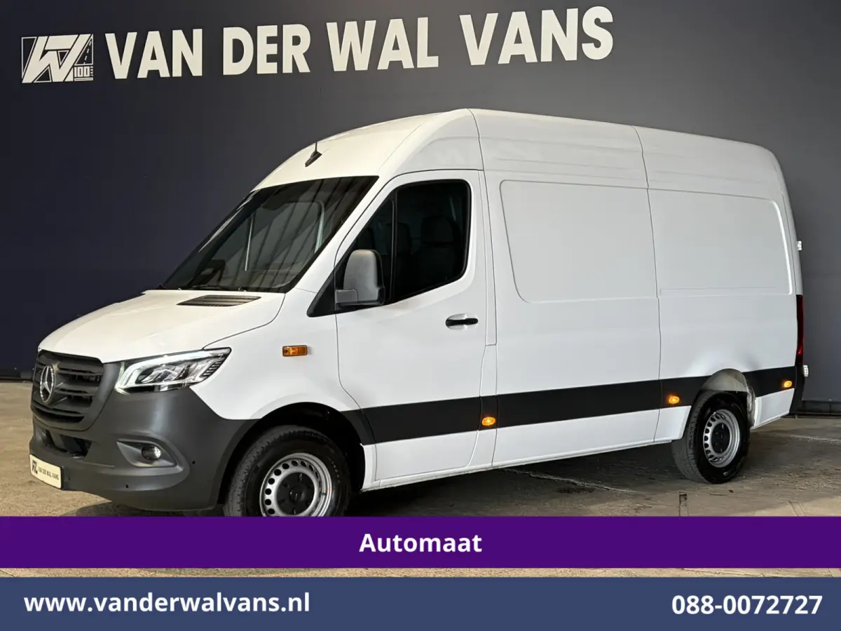 317 CDI 170pk 9G-Tronic Automaat L2H2 Euro6 Airco | Camera | Navigatie | LED | Cruisecontrol | Stoelverwarming Chauffeursstoel, Parkeersensoren, Bijrijdersbank