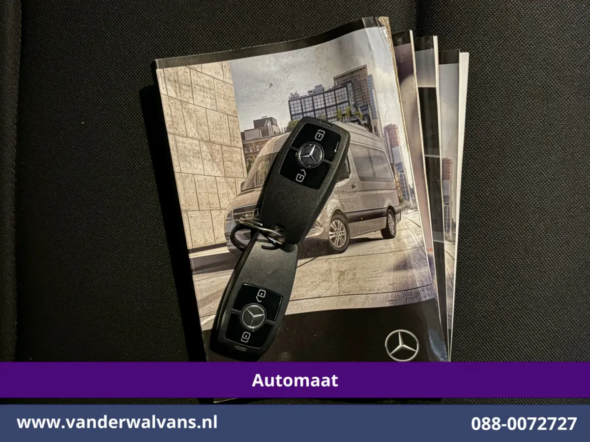 317 CDI 170pk 9G-Tronic Automaat L2H2 Euro6 Airco | Camera | Navigatie | LED | Cruisecontrol | Stoelverwarming Chauffeursstoel, Parkeersensoren, Bijrijdersbank