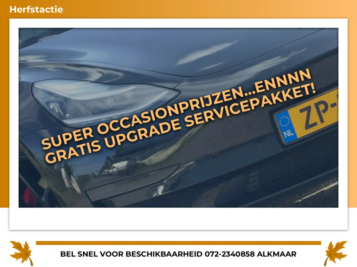 Performance AWD 75 kWh - Solid Black - Panorama/Wit leder - SoH 84%