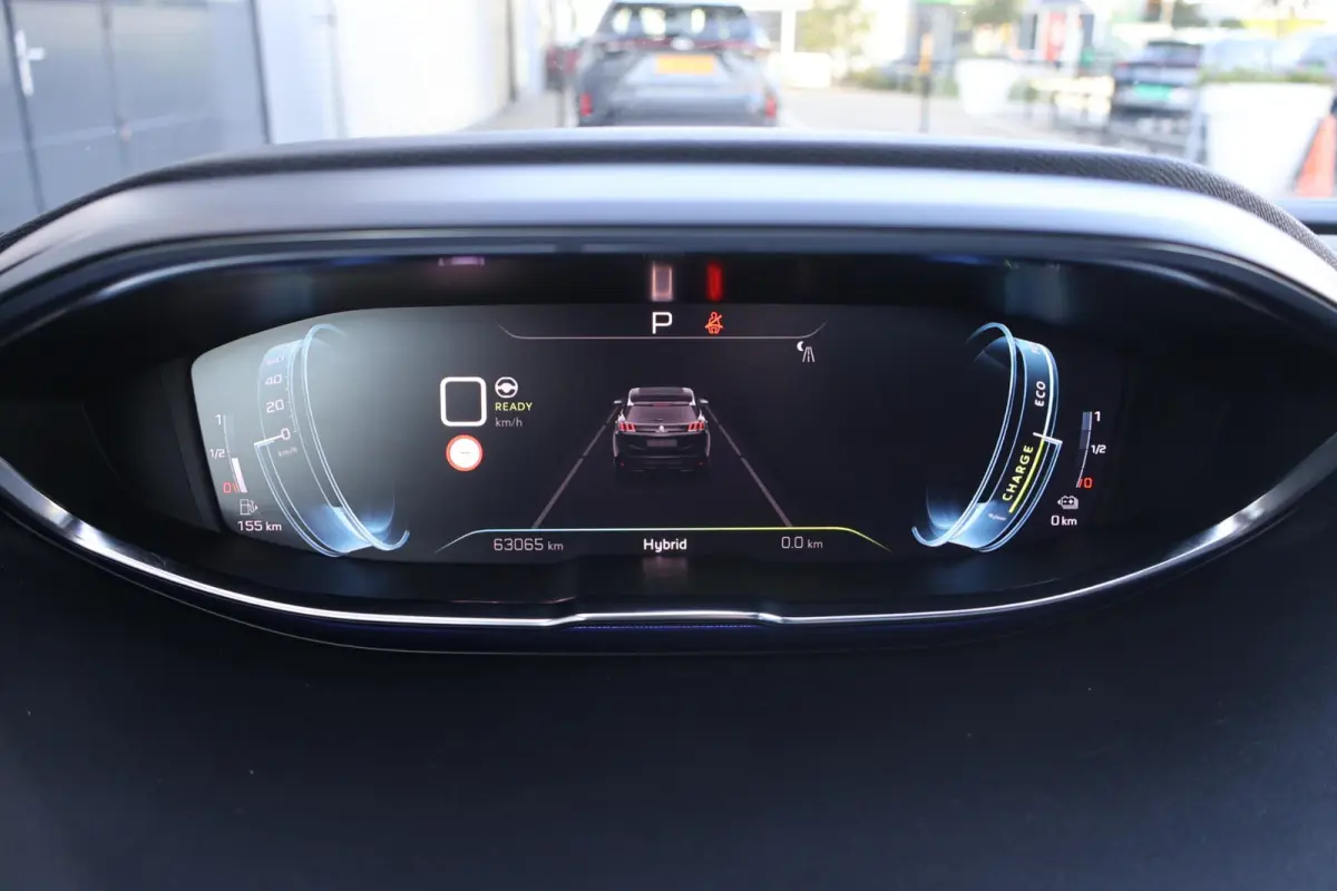 1.6 HYbrid 225 GT 1e Eigenaar | Dealer Onderh | NL-Auto | Pano | SOH92% | BTW | Night Vision | Elek klep | Stoelverwarming | 360Cam | Navi | ACC | Climate | Carplay | 1 Kabel