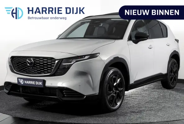 2.5 E-SKYACTIV G 141 M HYBRID Homura | S/K-Panodak | Dig. Cockpit | Adapt. Cruise | Stoelventilatie+verw. | Leder | 360 Camera | NAV + App. Connect | ECC | Elek. Klep | Bose | LM 19" | 2089
